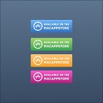 Colored Apple App Store buttons