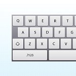 Apple iPad keyboard