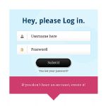 Login form