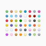 Colored buttons