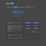 Dark UI v1