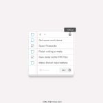 To Do Checklist