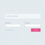 Simple login form