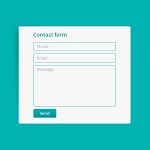 Green contact form