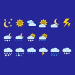 Weather icons