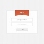 Elegant login form