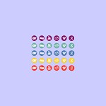 Simple color social icons vol. 2