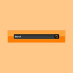 Orange search box