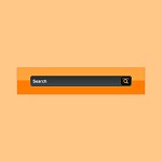 Orange search box