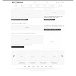 Black and white company website