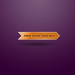 Free stuff arrow